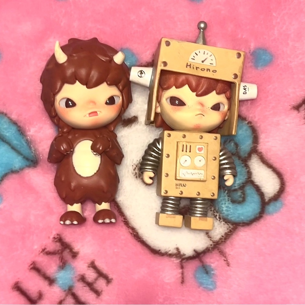 popmart hirono the other one and little mischief bundle